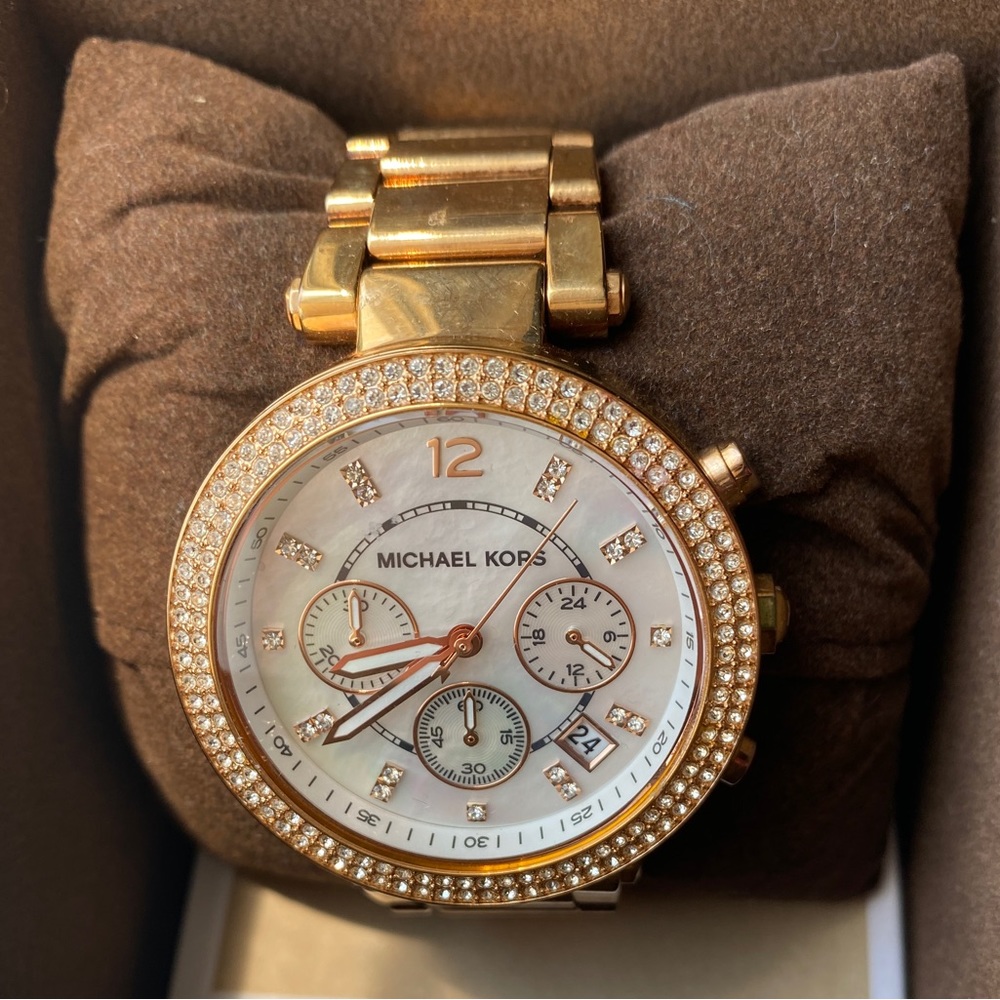 Michael Kors watch rose gold